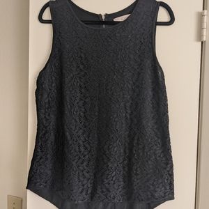 Loft lace top